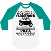 motorrad papa 3/4 Sleeve Shirt