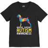 boxers support autism awareness V-Neck Tee