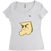tbu Women's Triblend Scoop T-shirt