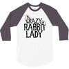 crazy rabbit lady 3/4 Sleeve Shirt