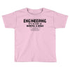 engineering it's as easy as riding a bike Toddler T-shirt