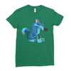 animal funny best Ladies Fitted T-Shirt