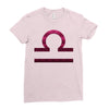 libra logo Ladies Fitted T-Shirt