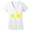 lemons Women's V-Neck T-Shirt