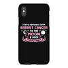 I Love Someone with Breast Cancer to The Moon and Back to Infinity iPhoneX
