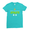 plant powered athlete Ladies Fitted T-Shirt