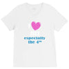 i love july especially the 4th V-Neck Tee