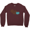 coffe squirrel Crewneck Sweatshirt