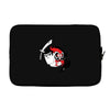 samurai jack and aku yin yang Laptop sleeve