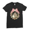 totoro Ladies Fitted T-Shirt