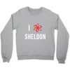 i heart sheldon Crewneck Sweatshirt