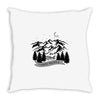 i hate people Throw Pillow