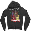 five nights at freddy's celebrate! Zipper Hoodie