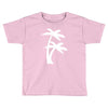 palm tree sticker vinyl decal tropical island beach ocean wall car win Toddler T-shirt