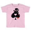 poker hat ace of spades Toddler T-shirt