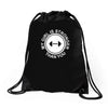 my girl is stronger than you Drawstring Bags