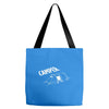 camper camping fun zelten zelt hobby freizeit outdoor pc gaming Tote Bags