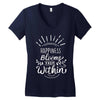 Happiness Women's V-Neck T-Shirt