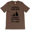Father and Son Fishing Partners For Life T-Shirt