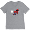 unicorn spidey V-Neck Tee