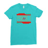 isla nublar acu Ladies Fitted T-Shirt