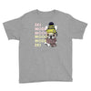 ski mood french bulldog Youth Tee