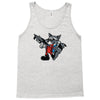 rocket vintage cartoon style Tank Top