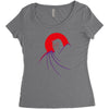 magnetic knight Women's Triblend Scoop T-shirt