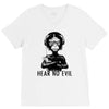 hear no evil V-Neck Tee