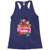 paw patrol birthday girl grandma Racerback Tank