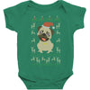 ugly sweater dog Baby Bodysuit