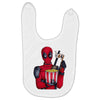 POP CORN DEAD Baby Bibs
