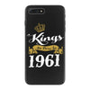 kings are born in 1961 iPhone 7 Plus Case