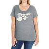 funny rude sperm bj ideal birthday gift or presen Ladies Curvy T-Shirt