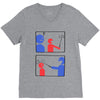 selfie smash V-Neck Tee