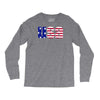 american freedom flag Long Sleeve Shirts