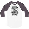 Super Cool Mom Of A Freaking Awesome Daughter 3/4 Sleeve Shirt
