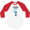 Lucky Guy (Lucky Girl - Lucky Guy Couples Design) 3/4 Sleeve Shirt