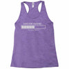 sarcasm loading Racerback Tank