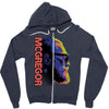 mcgregor face Zipper Hoodie