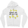chicks all over me Zipper Hoodie