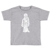 santa muerte blanca Toddler T-shirt