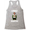 omg santa will ferrell Racerback Tank