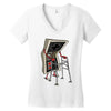 old gamer Women's V-Neck T-Shirt