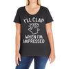 impressed Ladies Curvy T-Shirt
