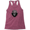 gorrila head military smoke Racerback Tank