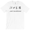 i ate sum pi t shirt s m l xl 2xl 3xl funny nerdy geeky college awesom T-Shirt