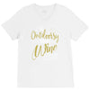 wine outside V-Neck Tee