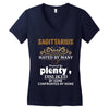 Sagittarius Hated By Many Wanted By Plenty Disliked By Some Confronted Women's V-Neck T-Shirt