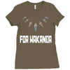 for wakanda Ladies Fitted T-Shirt